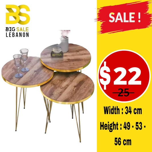 JIKON SET 3 PCS IRON LEG