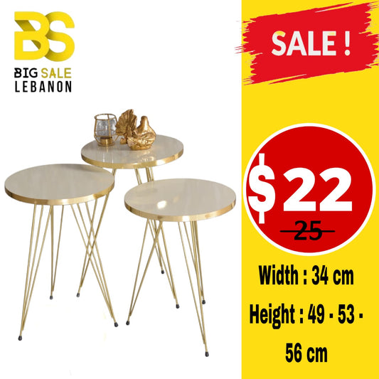 JIKON SET 3 PCS IRON LEG
