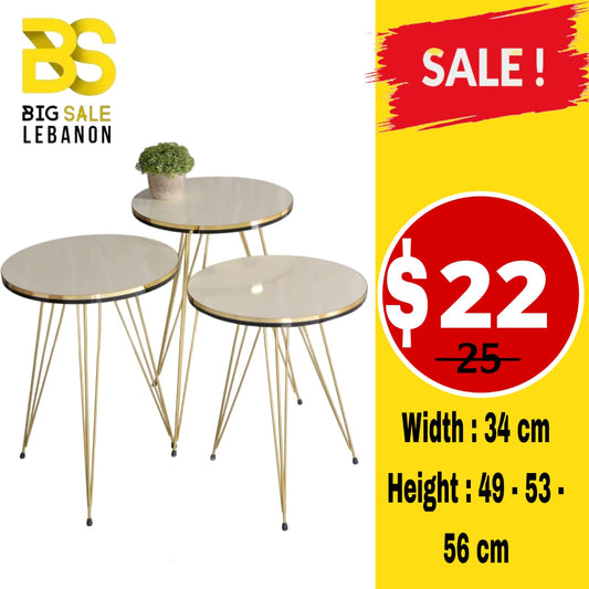 JIKON SET 3 PCS IRON LEG