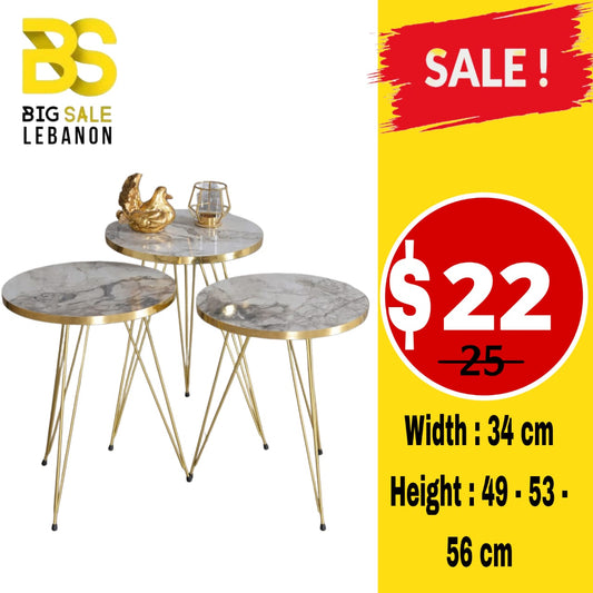 JIKON SET 3 PCS IRON LEG