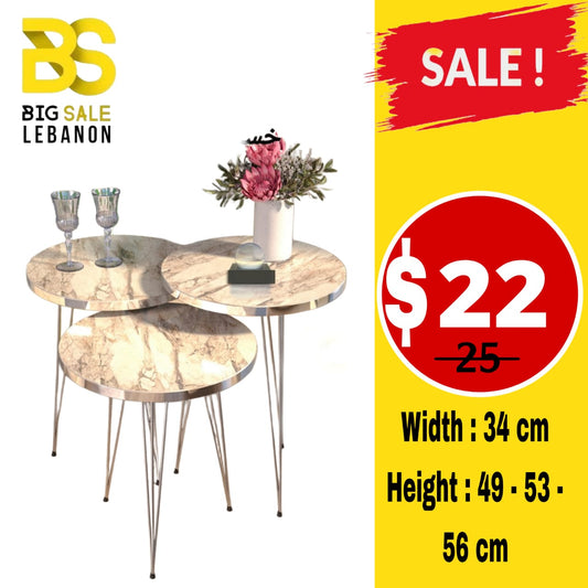 JIKON SET 3 PCS IRON LEG