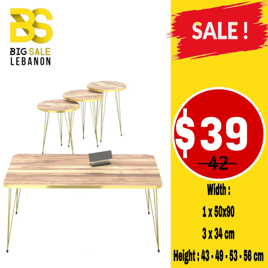 JIKON SET 4 PCS IRON LEG